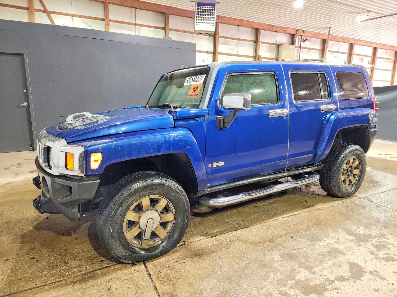 2006 Hummer H3, VIN 5GTDN136668149492 — Burn