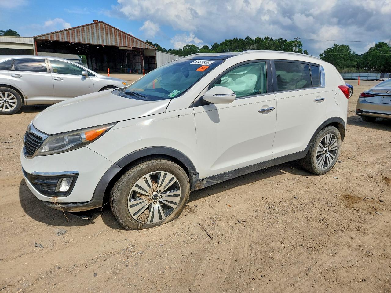 2016 Kia Sportage EX, VIN KNDPC3AC6G7868814 — Side
