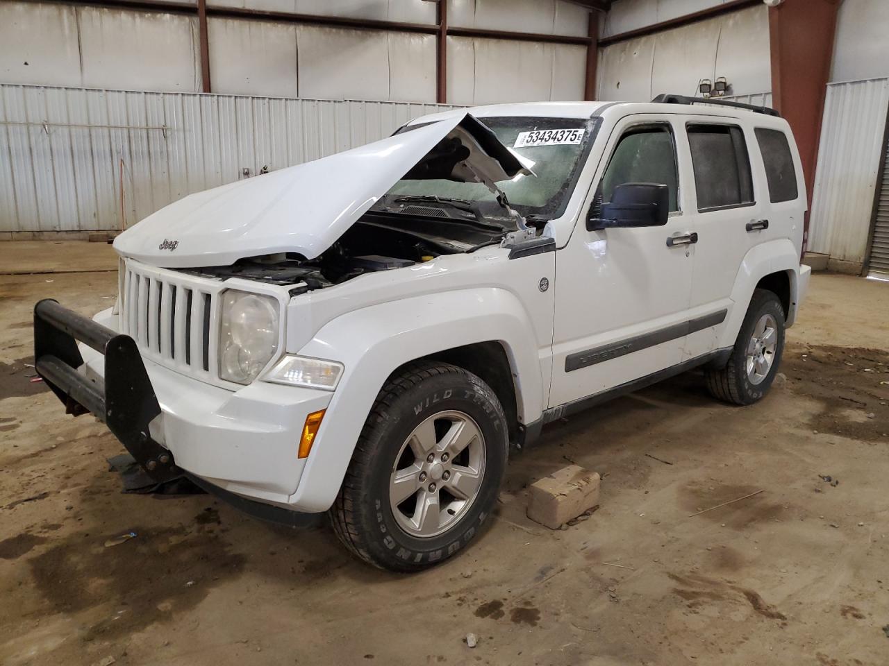 2011 Jeep Liberty Sport, VIN 1J4PN2GK5BW532051 — Interior fire