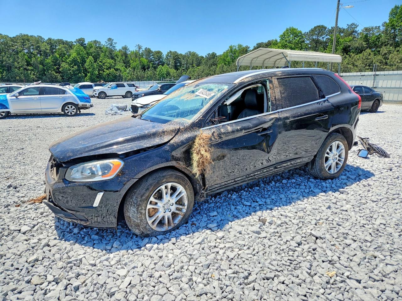 2016 Volvo XC60 T5 Drive-E Premier, VIN YV440MDK9G2823204 — Опрокидывание