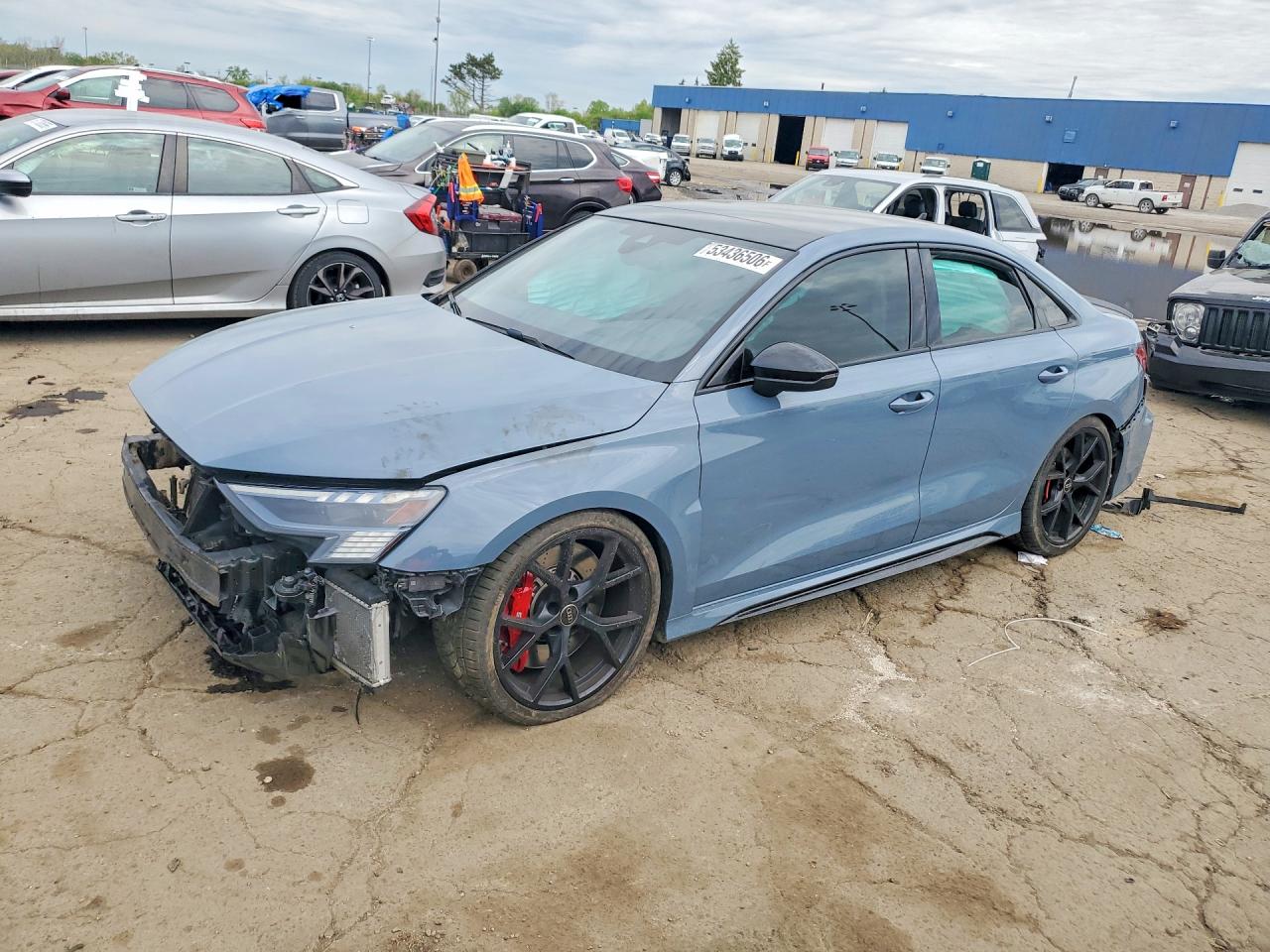 2023 Audi RS 3, VIN WUAG4DGY7PA910015 — Front end