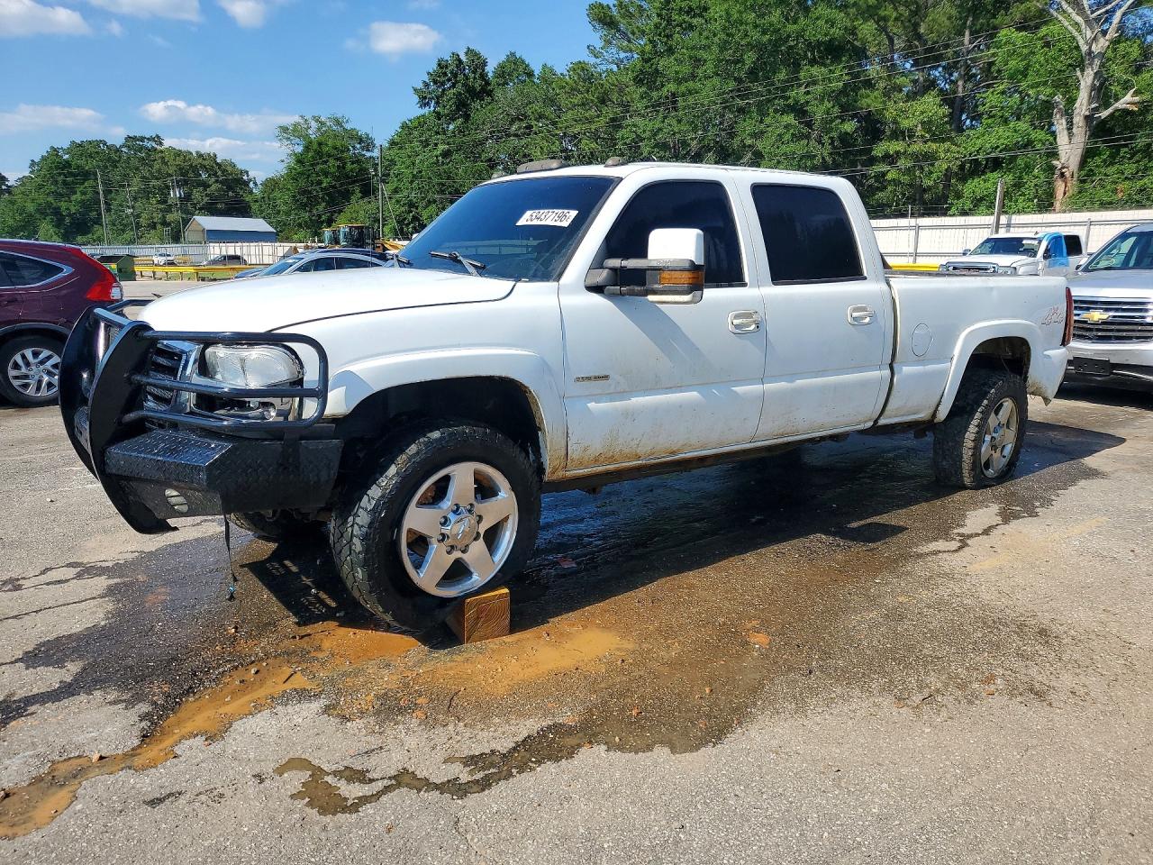 2006 GMC Sierra 2500HD SLE1, VIN 1GTHK23D06F166368 — Зад