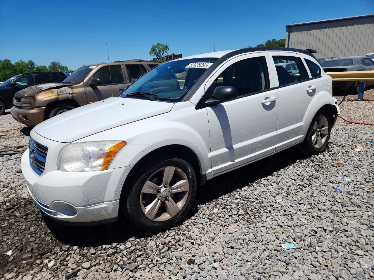 2012 Dodge Caliber SXT, VIN 1C3CDWDA1CD536626 — Зад
