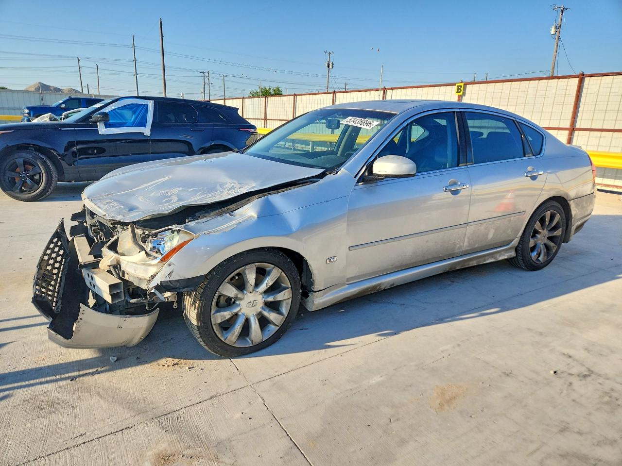 2007 Infiniti M, VIN JNKAY01EX7M303327 — Front end