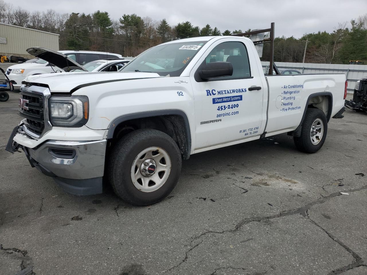 2018 GMC Sierra 1500, VIN 1GTN2LEH7JZ122299 — Front end