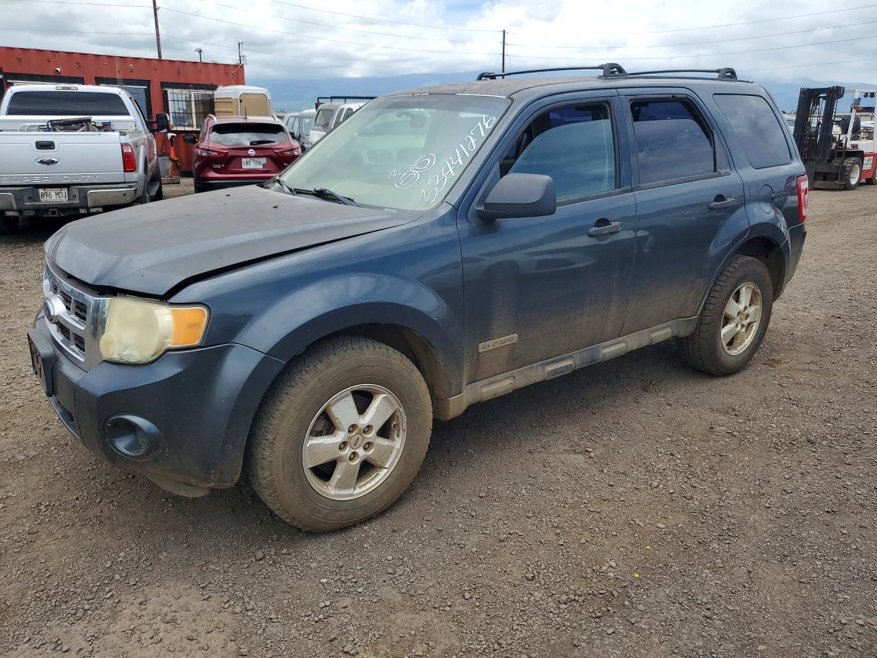 2008 Ford Escape XLS, VIN 1FMCU92Z58KB85451 — Вода / потоп