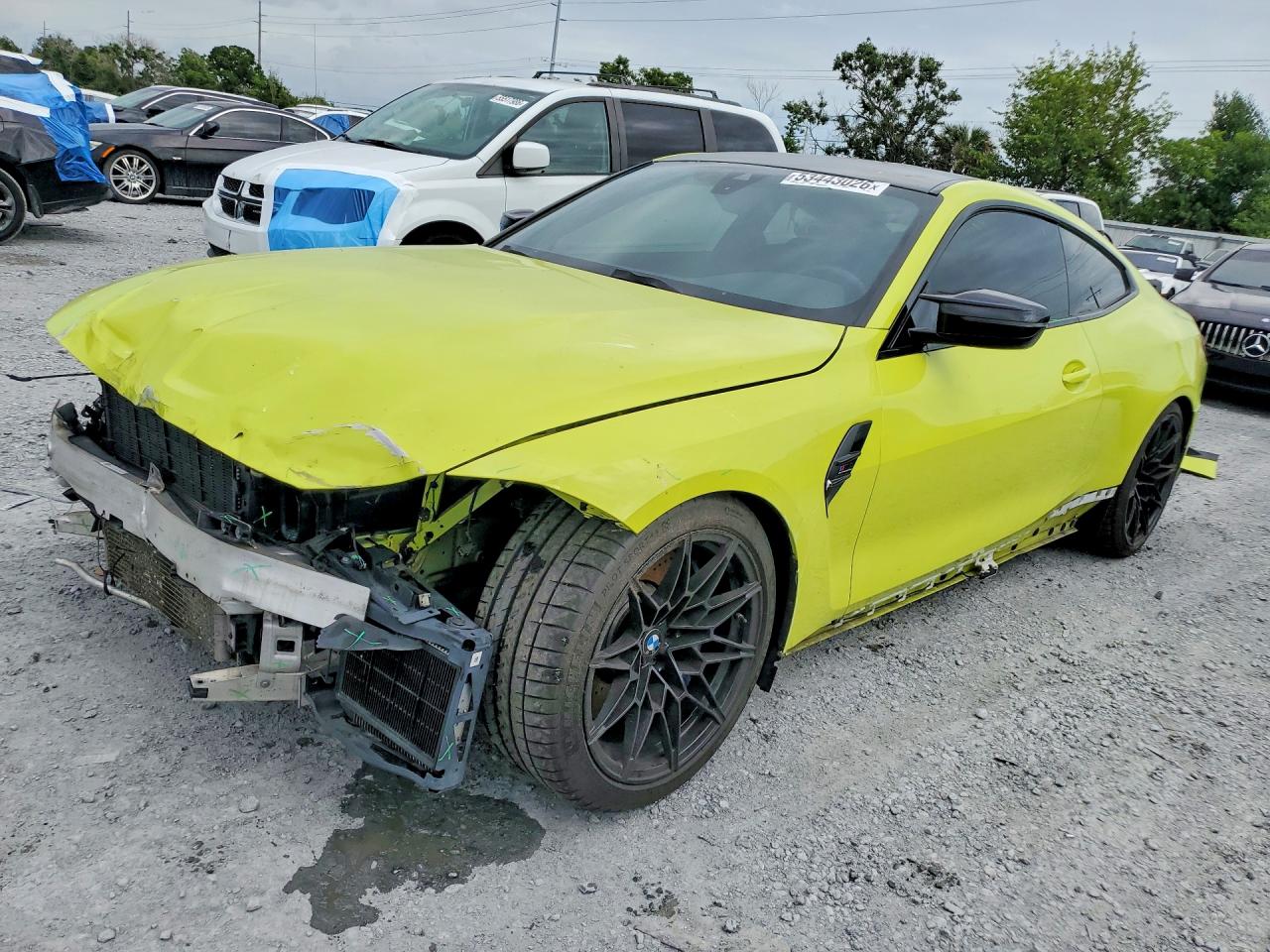 2021 BMW M4 Competition, VIN WBS33AZ01MCH48561 — Front end