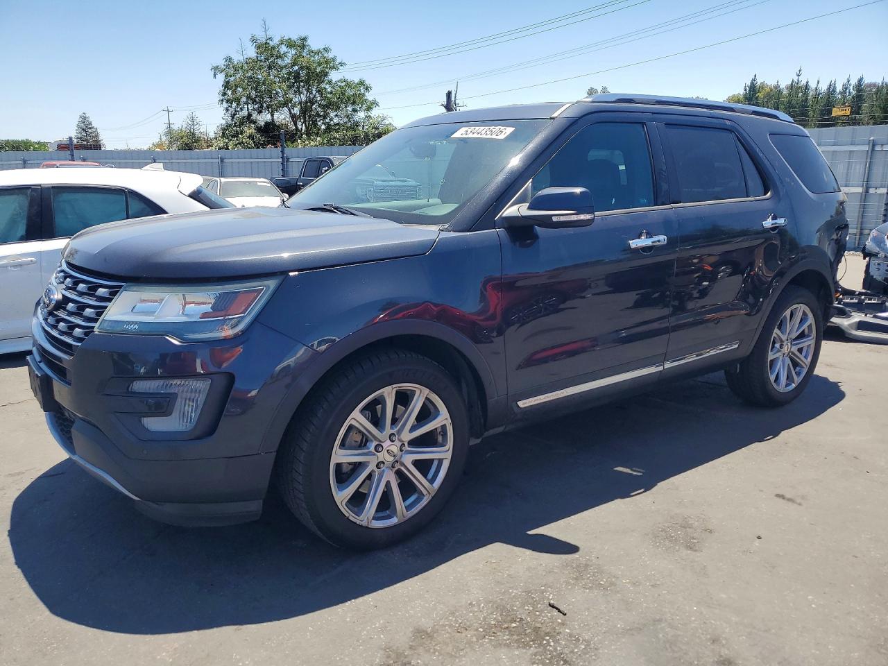 2017 Ford Explorer Limited, VIN 1FM5K8FH5HGB79985 — Rear end