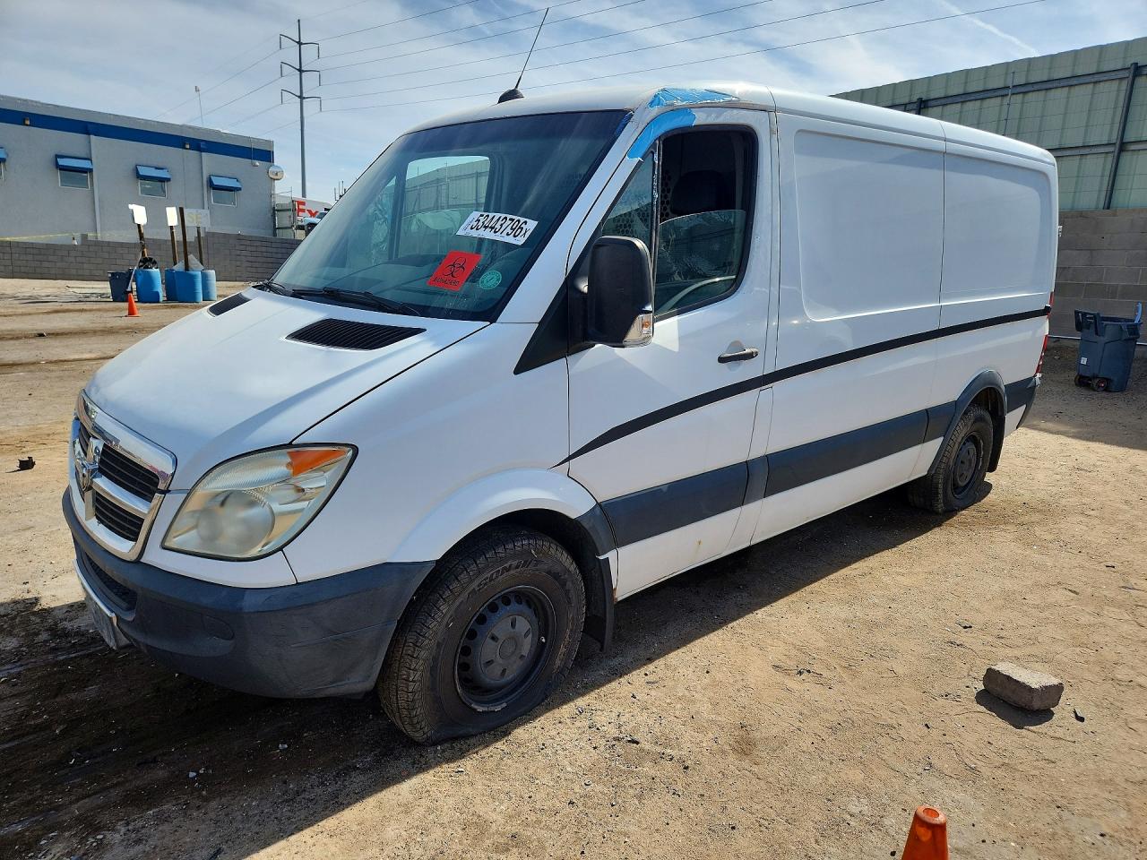 2008 Dodge Sprinter, VIN WD0PE745X85235171 — Бок