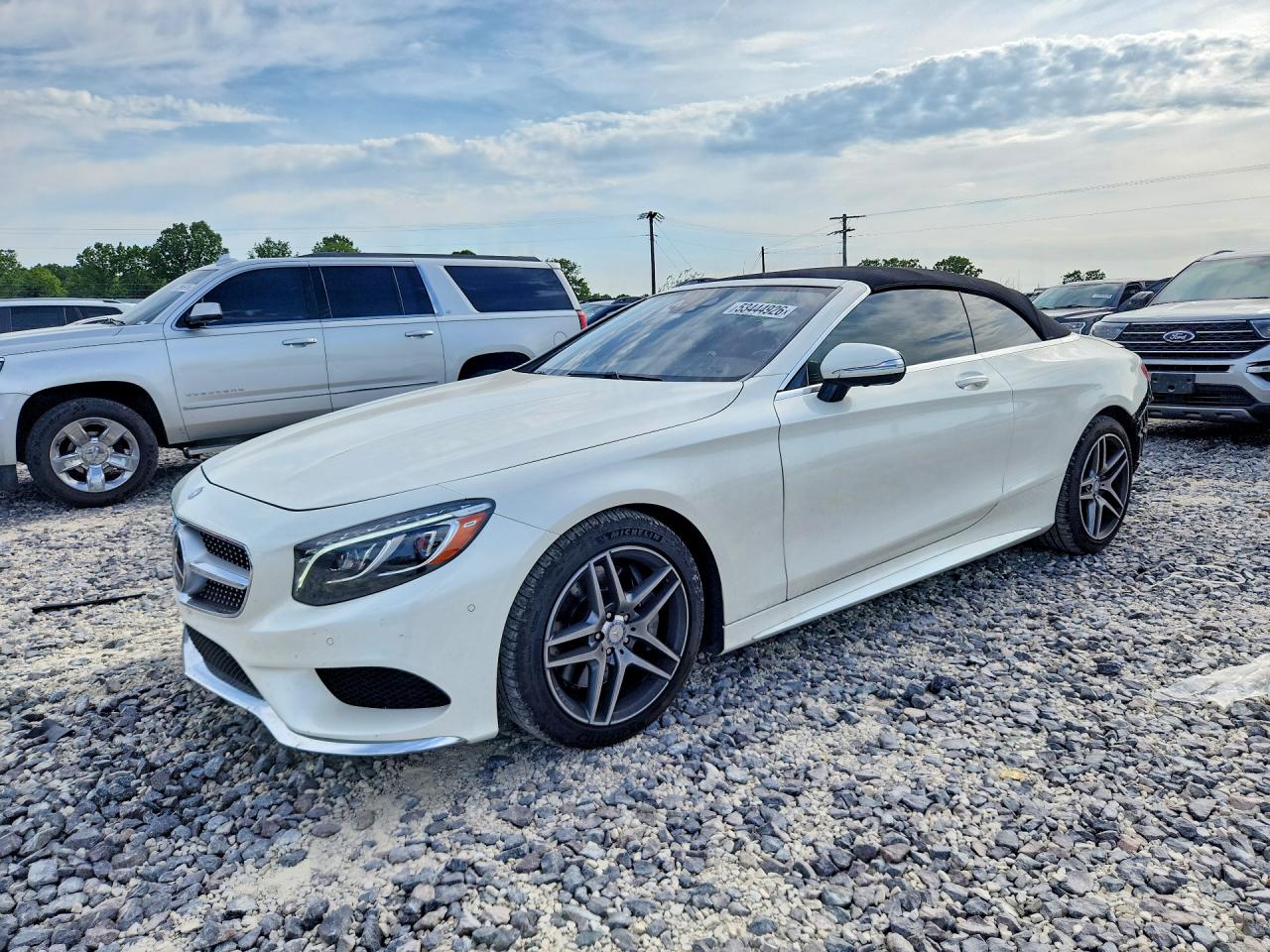 2017 Mercedes-Benz S 550, VIN WDDXK8CB9HA024703 — Rear end