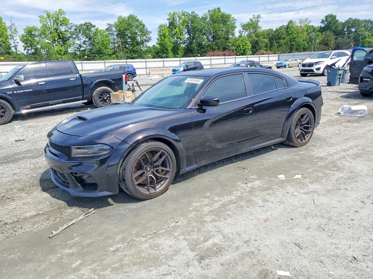 2020 Dodge Charger Scat Pack, VIN 2C3CDXGJ6LH207702 — Auction photo