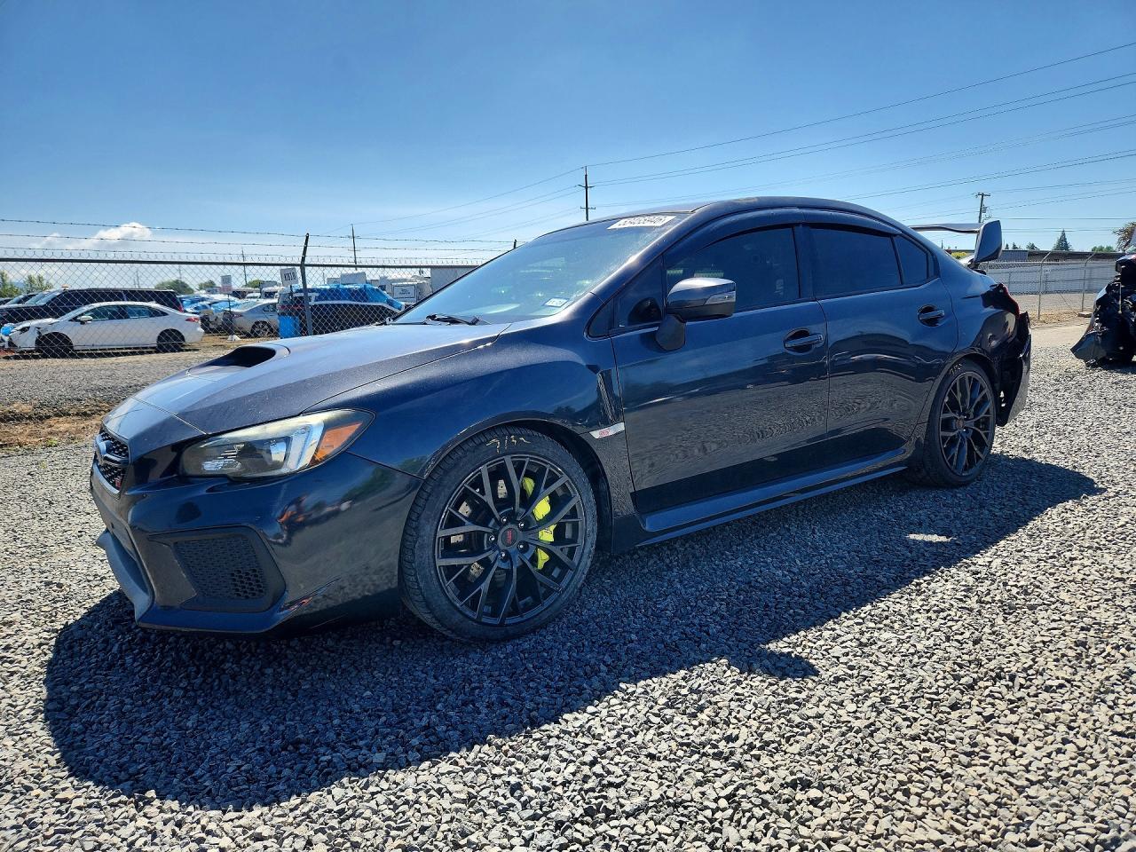 2019 Subaru WRX STI Limited, VIN JF1VA2Y69K9819715 — Зад