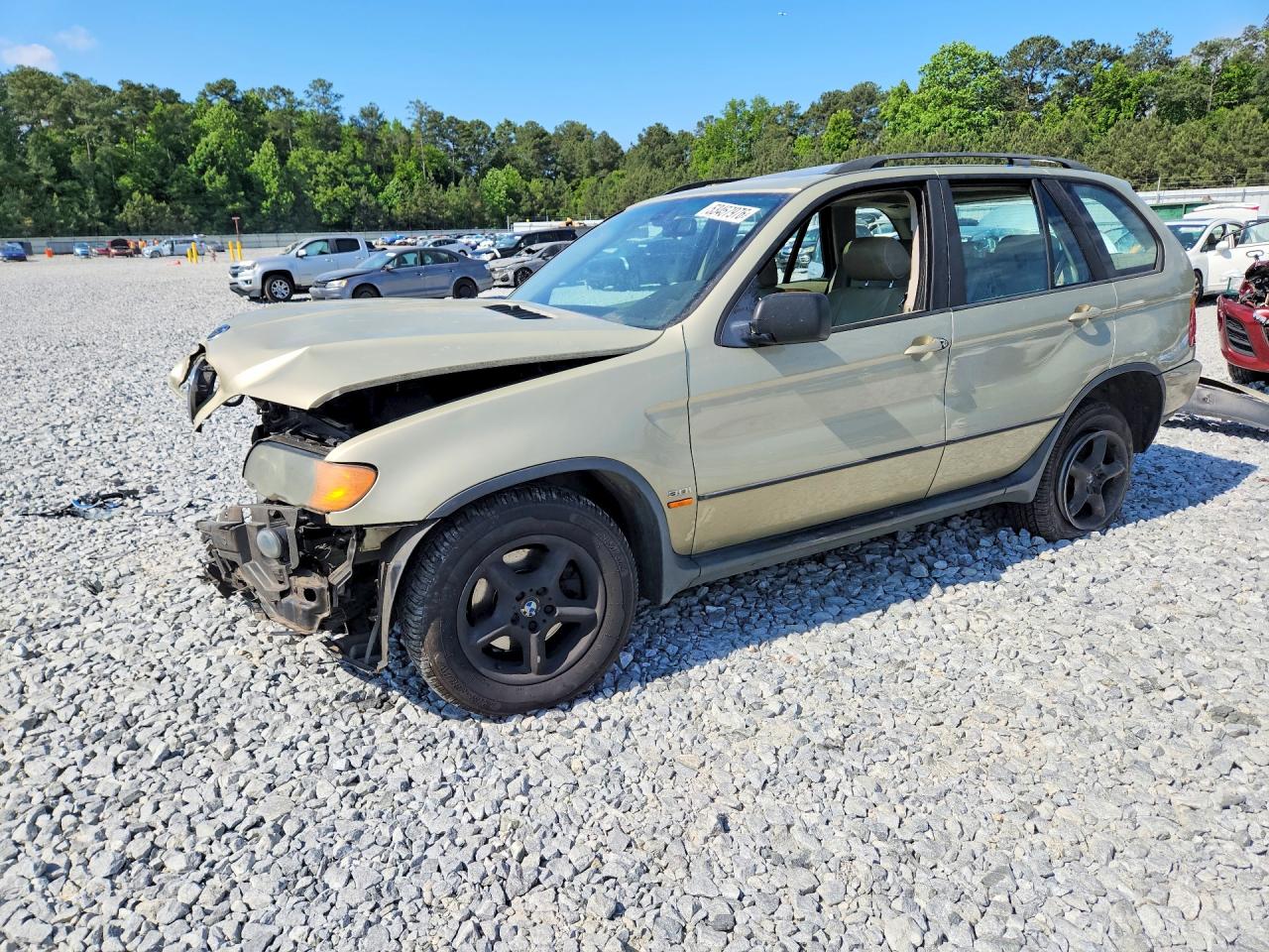 2003 BMW X5 3.0i, VIN 5UXFA53533LV75609 — Перед