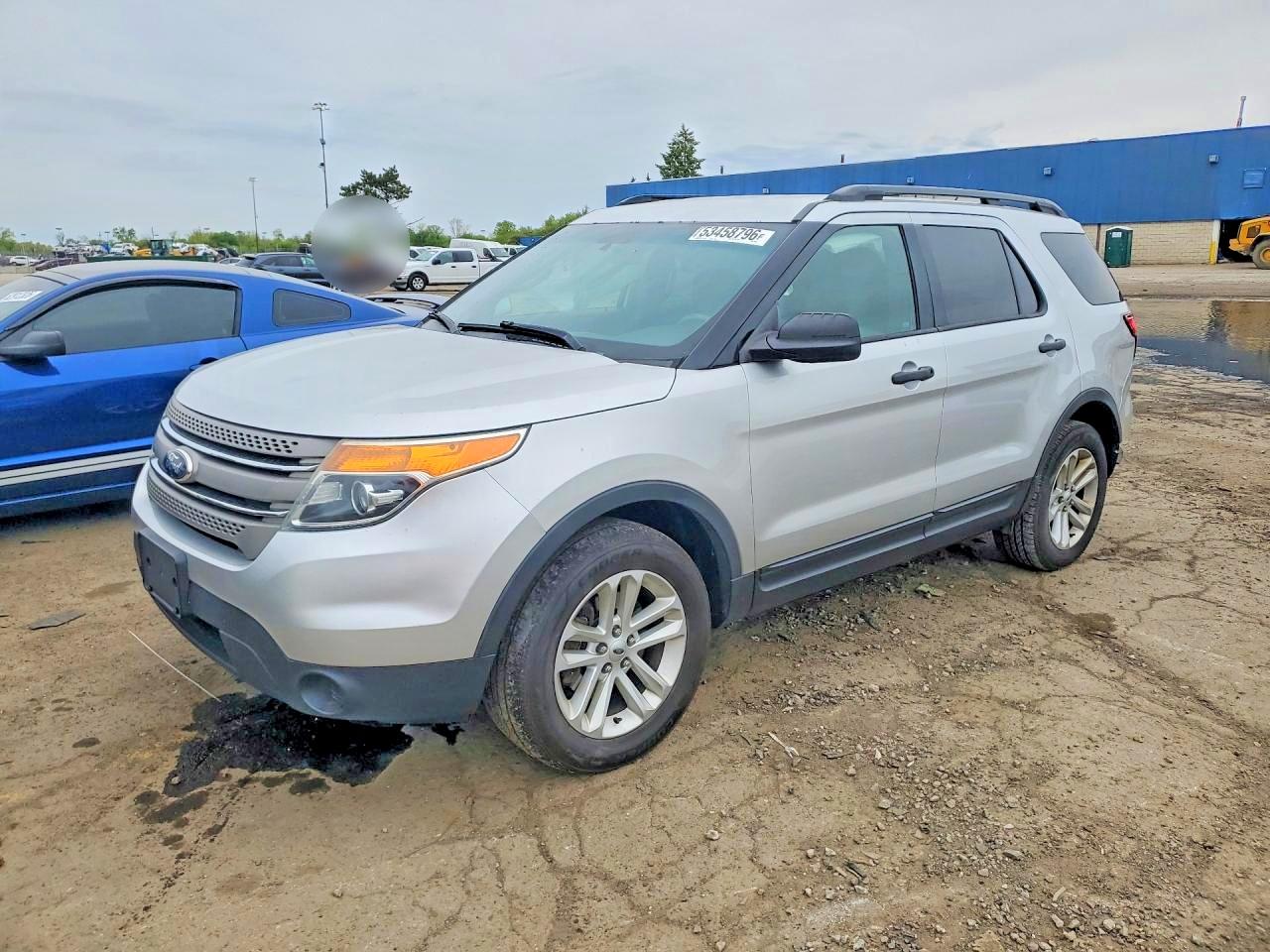 2015 Ford Explorer, VIN 1FM5K8B88FGA59861 — Rear end