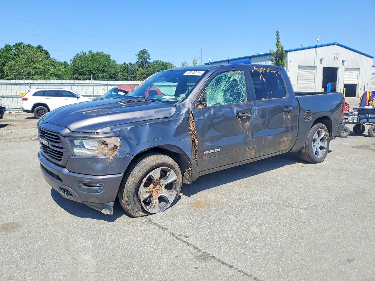 2023 Ram 1500 Laramie, VIN 1C6SRFJT7PN618009 — Front end