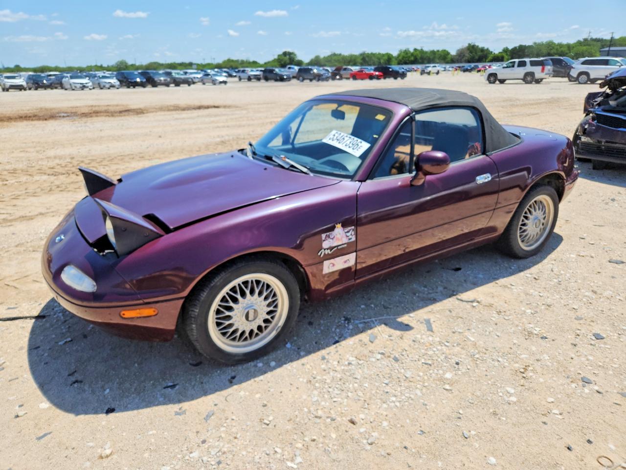 1995 Mazda MX-5 Miata, VIN JM1NA3532S0614851 — Hail