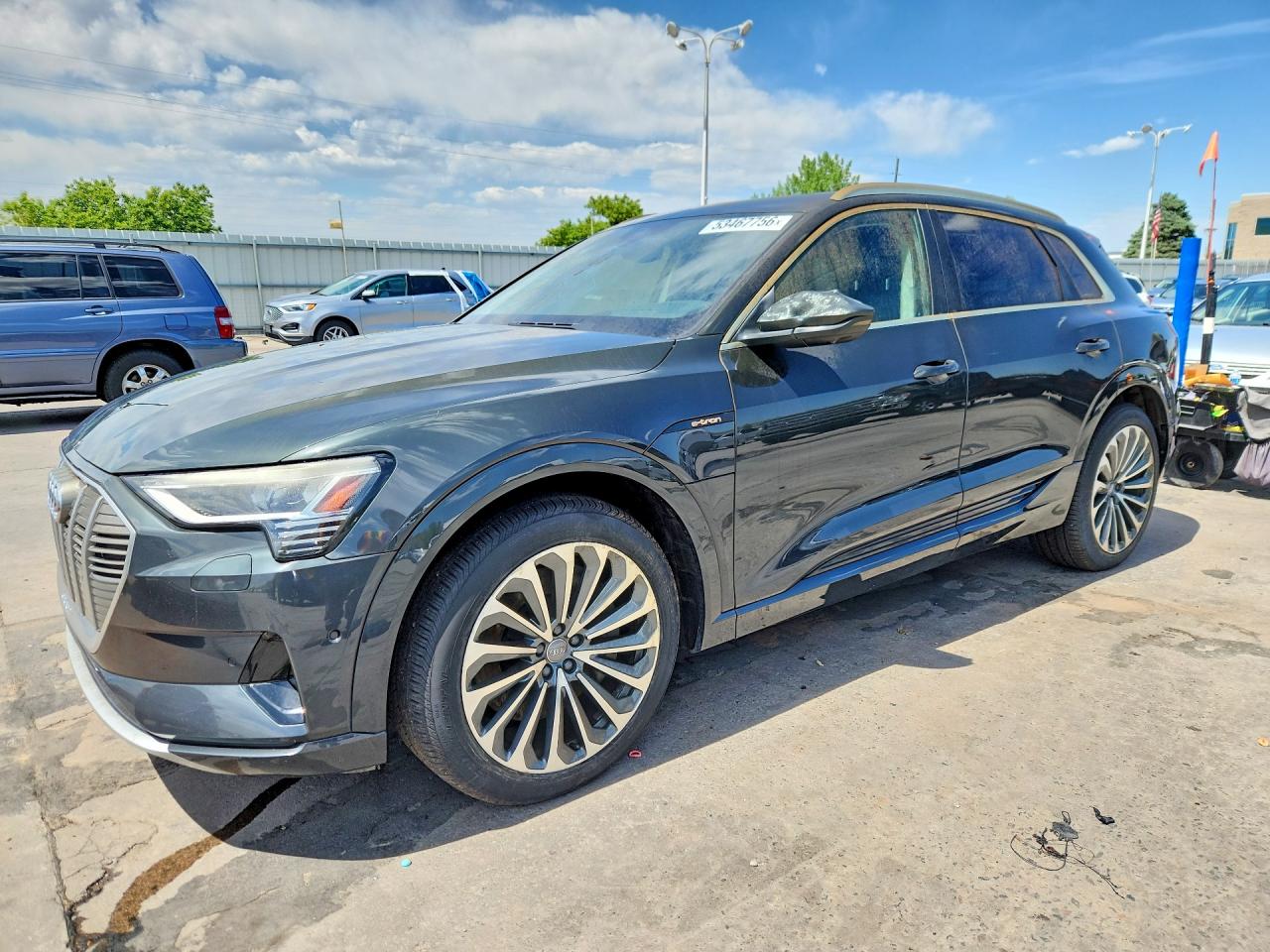 2019 Audi e-tron Prestige, VIN WA1VABGE1KB024518 — Burn