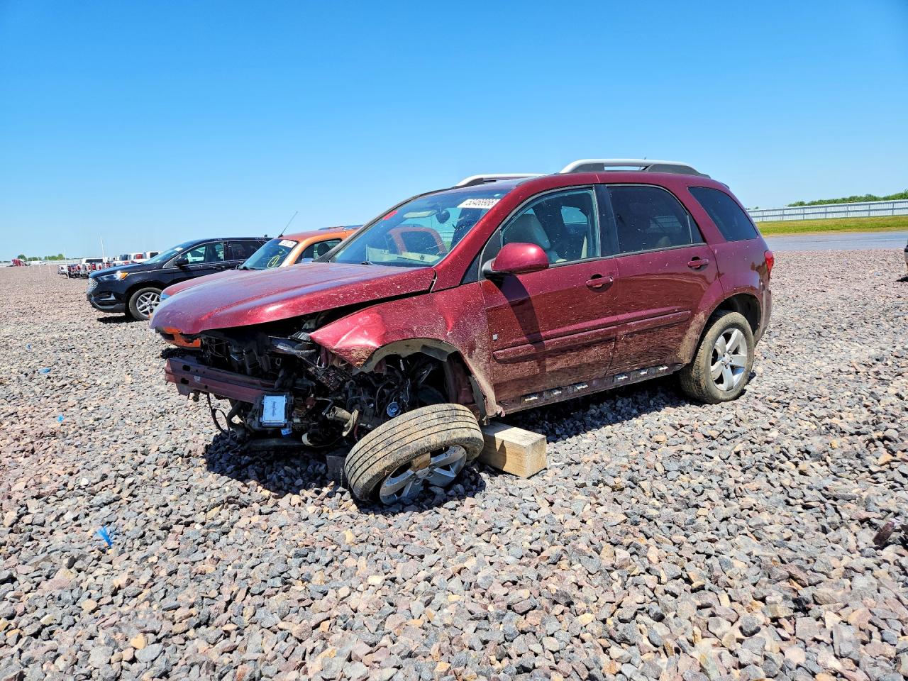2007 Pontiac Torrent, VIN 2CKDL63F476113326 — Front end