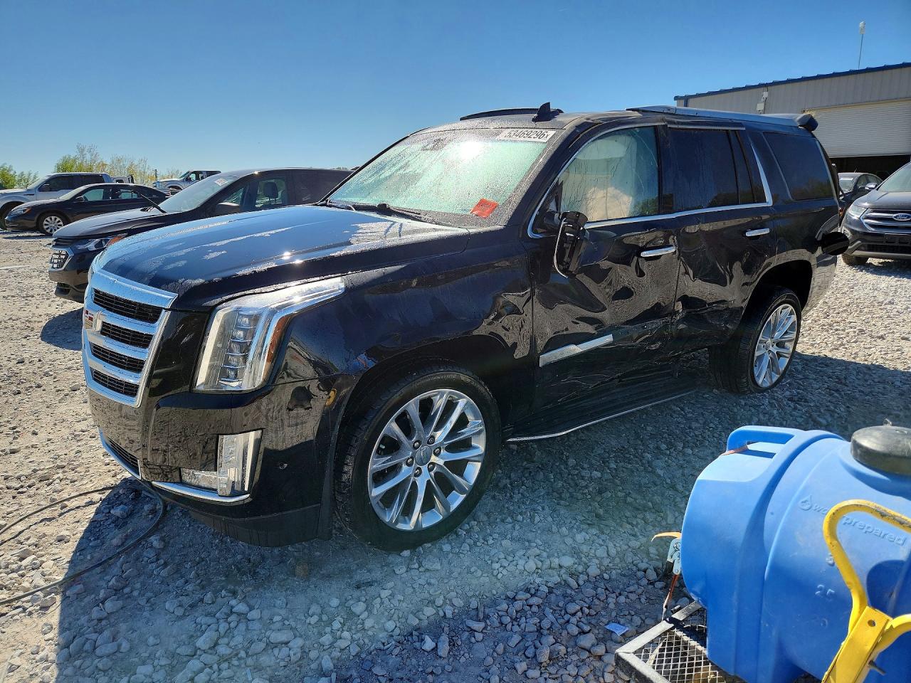 2019 Cadillac Escalade Premium Luxury, VIN 1GYS4CKJ5KR331685 — Rollover