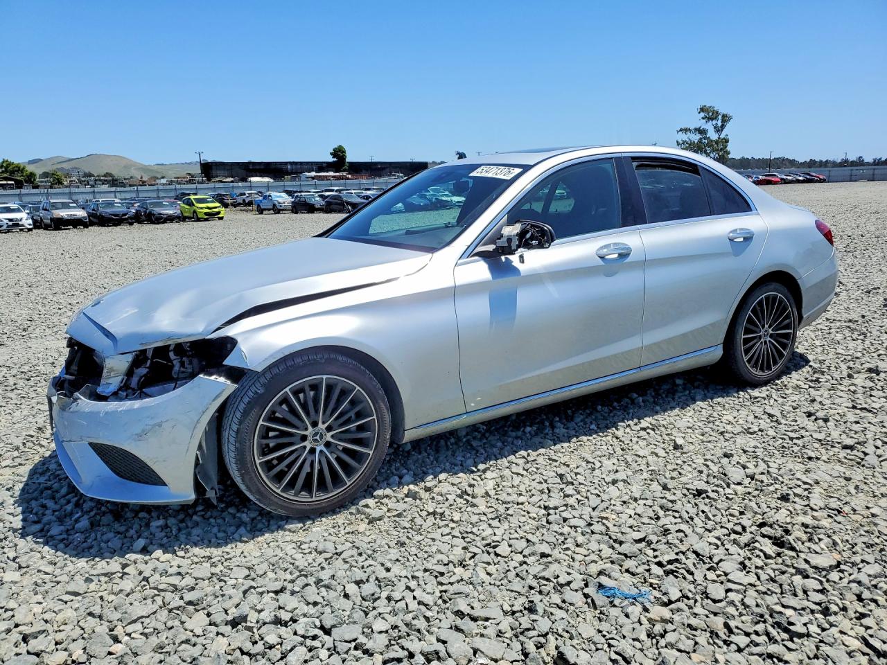 2020 Mercedes-Benz C 300, VIN WDDWF8DB2LR558859 — Front end