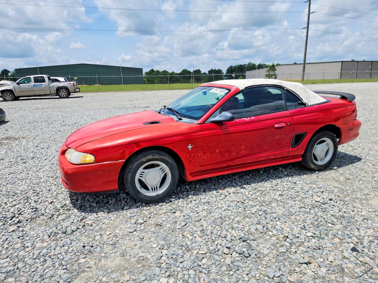 1995 Ford Mustang, VIN 1FALP4443SF246849 — Normal wear