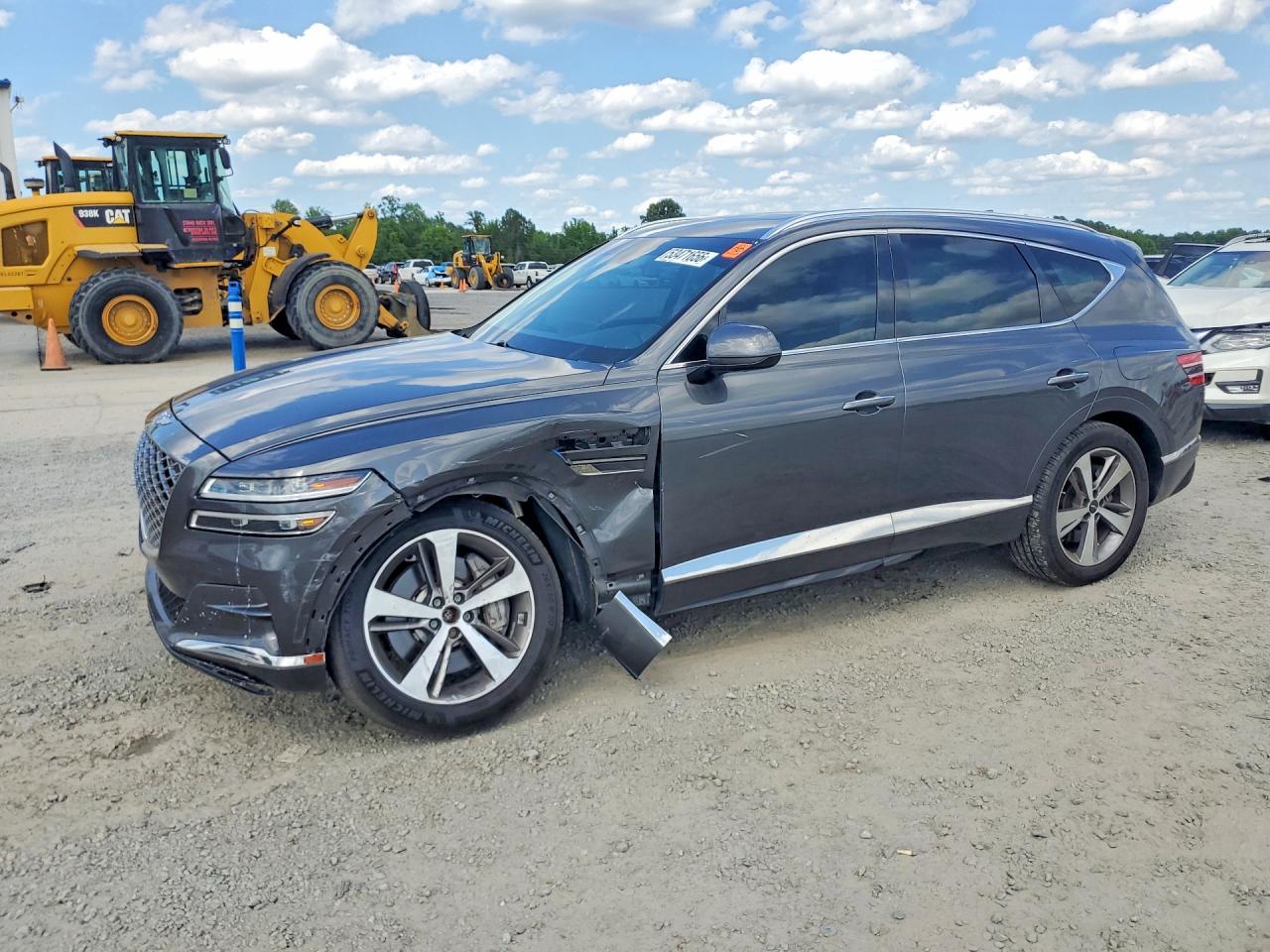 2021 Genesis GV80, VIN KMUHCESC5MU050712 — Front end