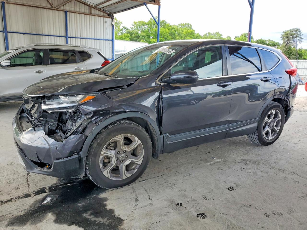 2018 Honda CR-V EX, VIN 7FARW1H53JE027826 — Rollover
