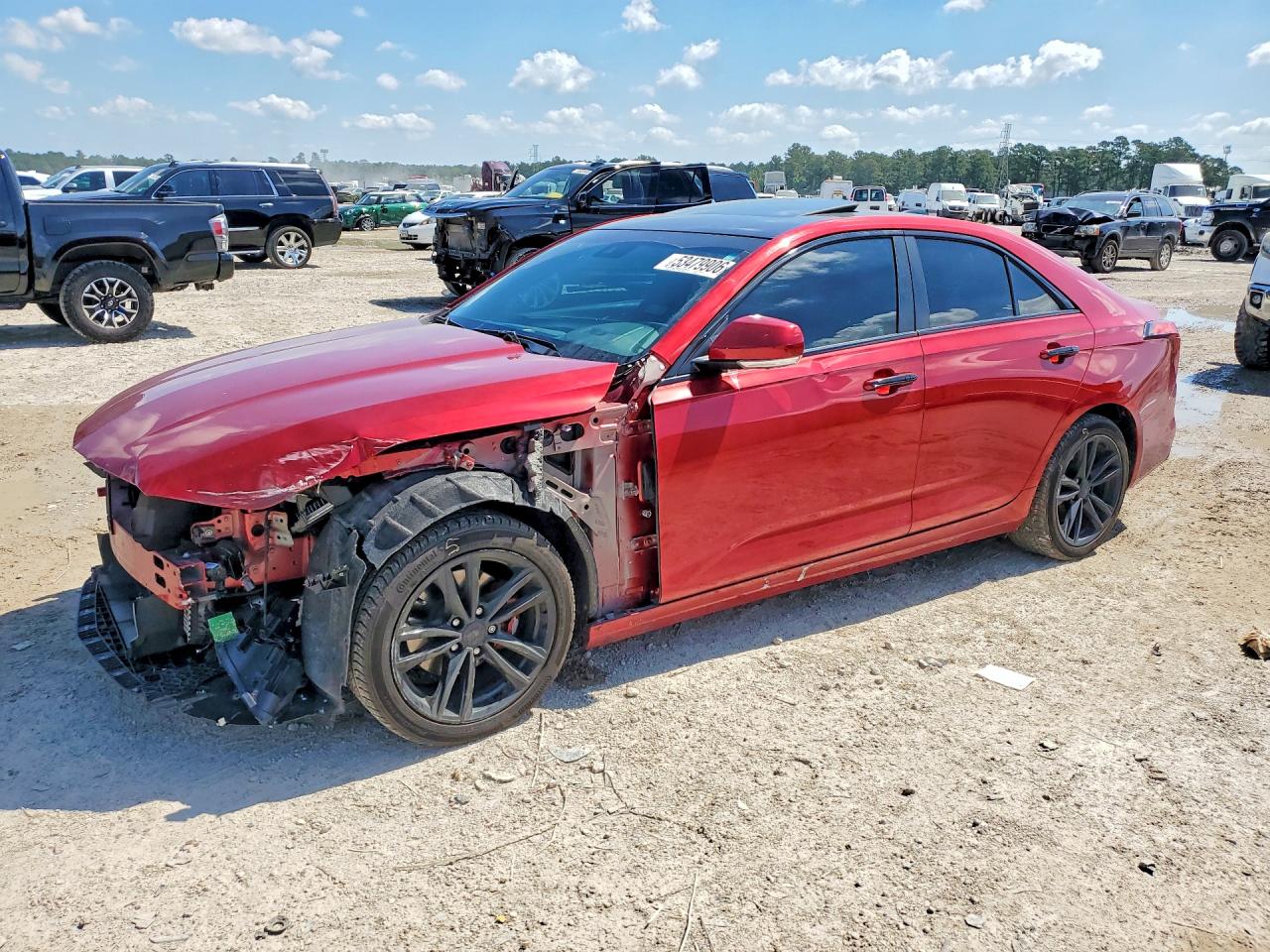 2025 Cadillac CT4 Luxury, VIN 1G6DJ5RK6S0120469 — Front end