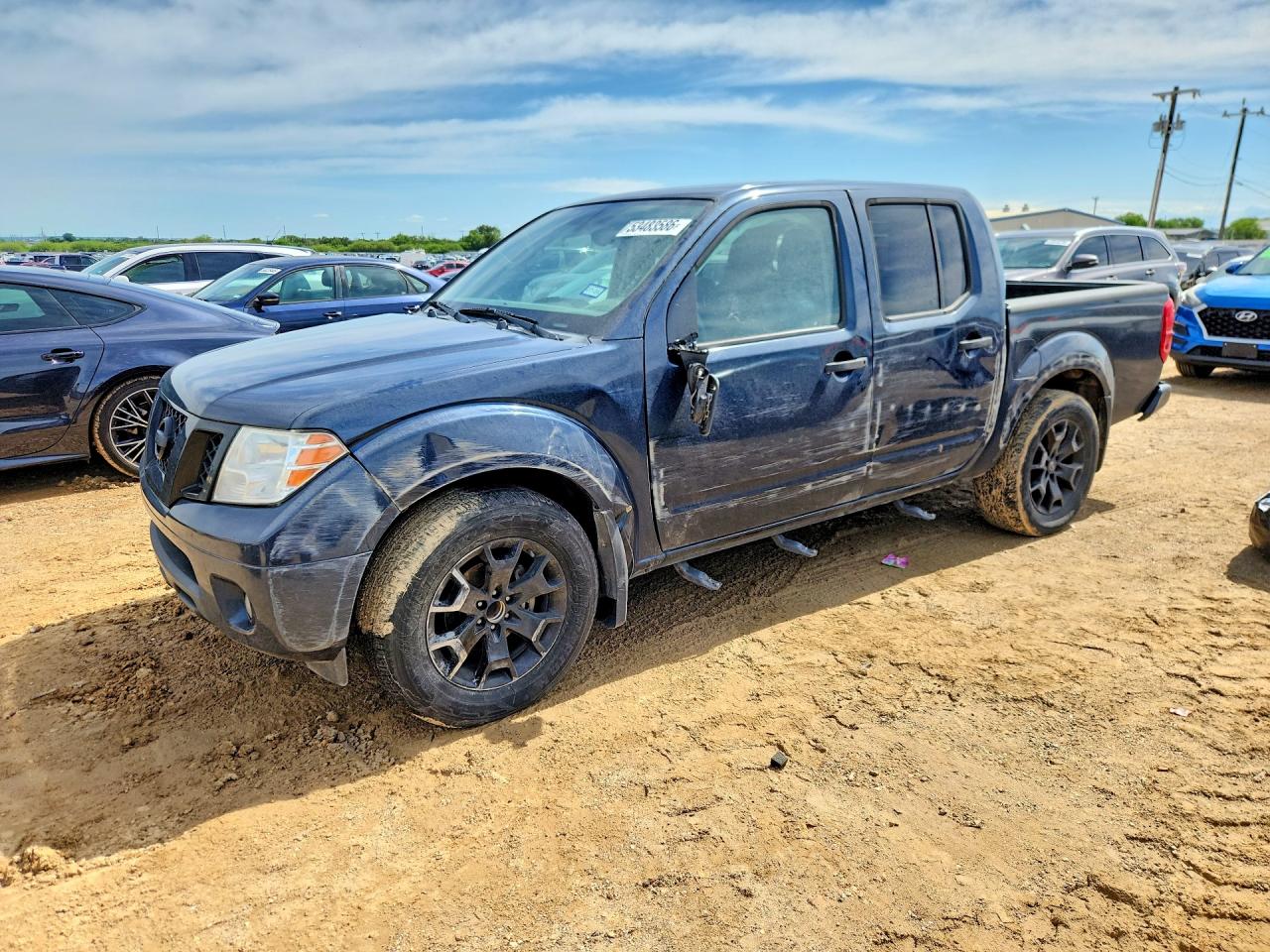 2020 Nissan Frontier SV, VIN 1N6ED0EA2LN701011 — Rear end
