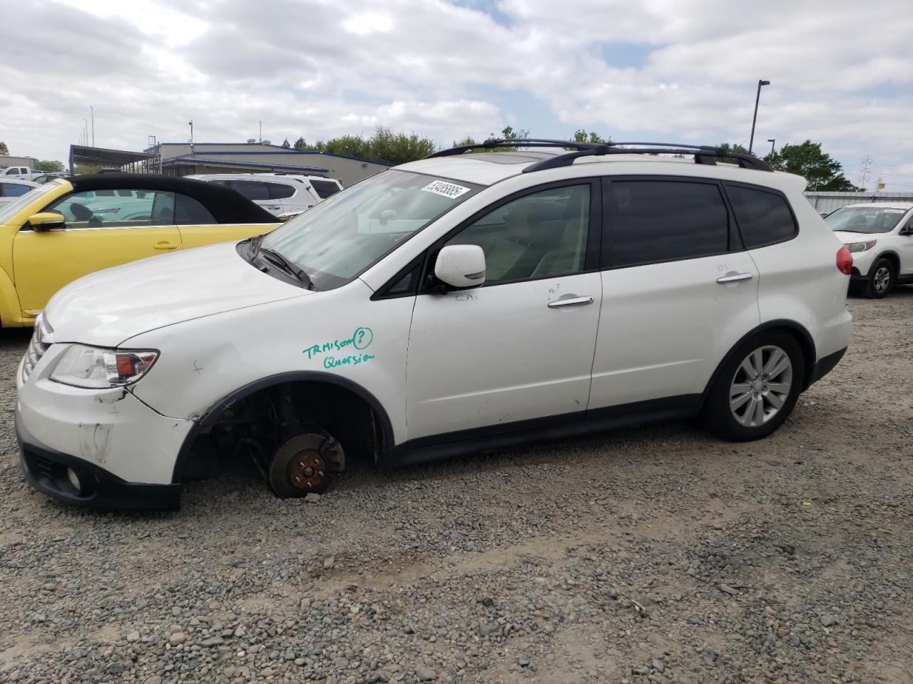 2012 Subaru Tribeca Touring, VIN 4S4WX9HDXC4401517 — Front end