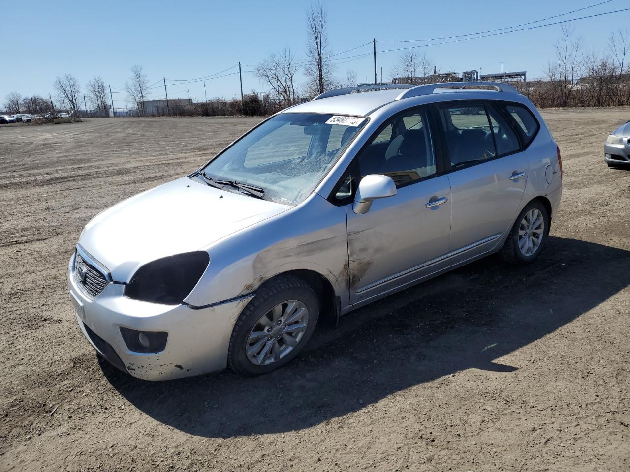 2011 Kia Rondo, VIN KNAHH8A83B7338272 — Front end