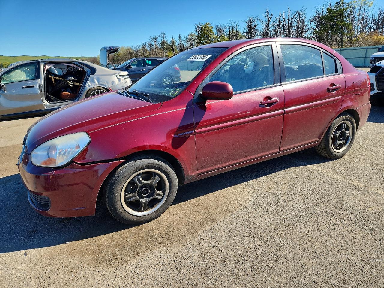 2011 Hyundai Accent GLS, VIN KMHCN4AC5BU553328 — Перед