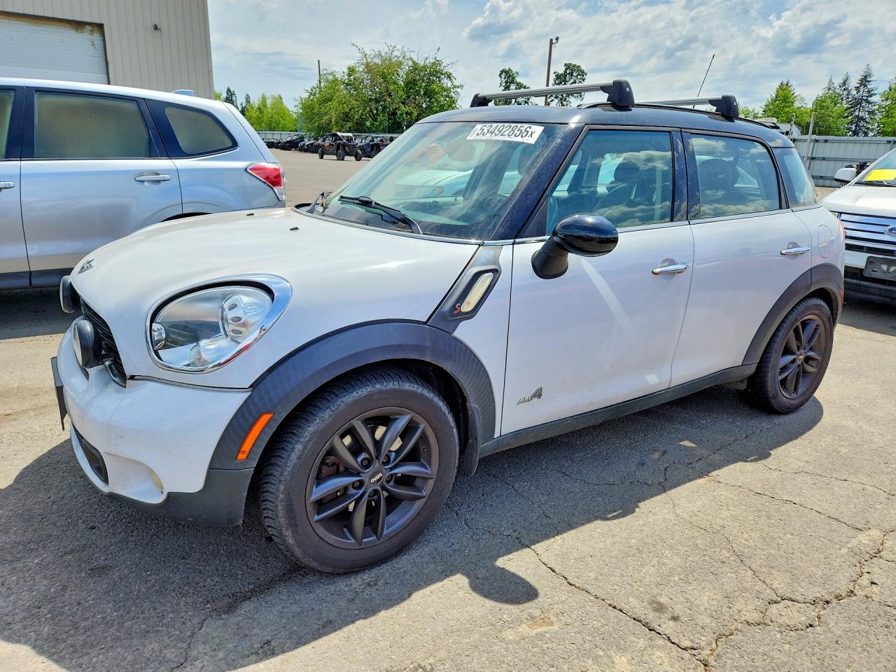 2012 MINI Countryman S, VIN WMWZC5C52CWL59836 — Minor dents and scratches
