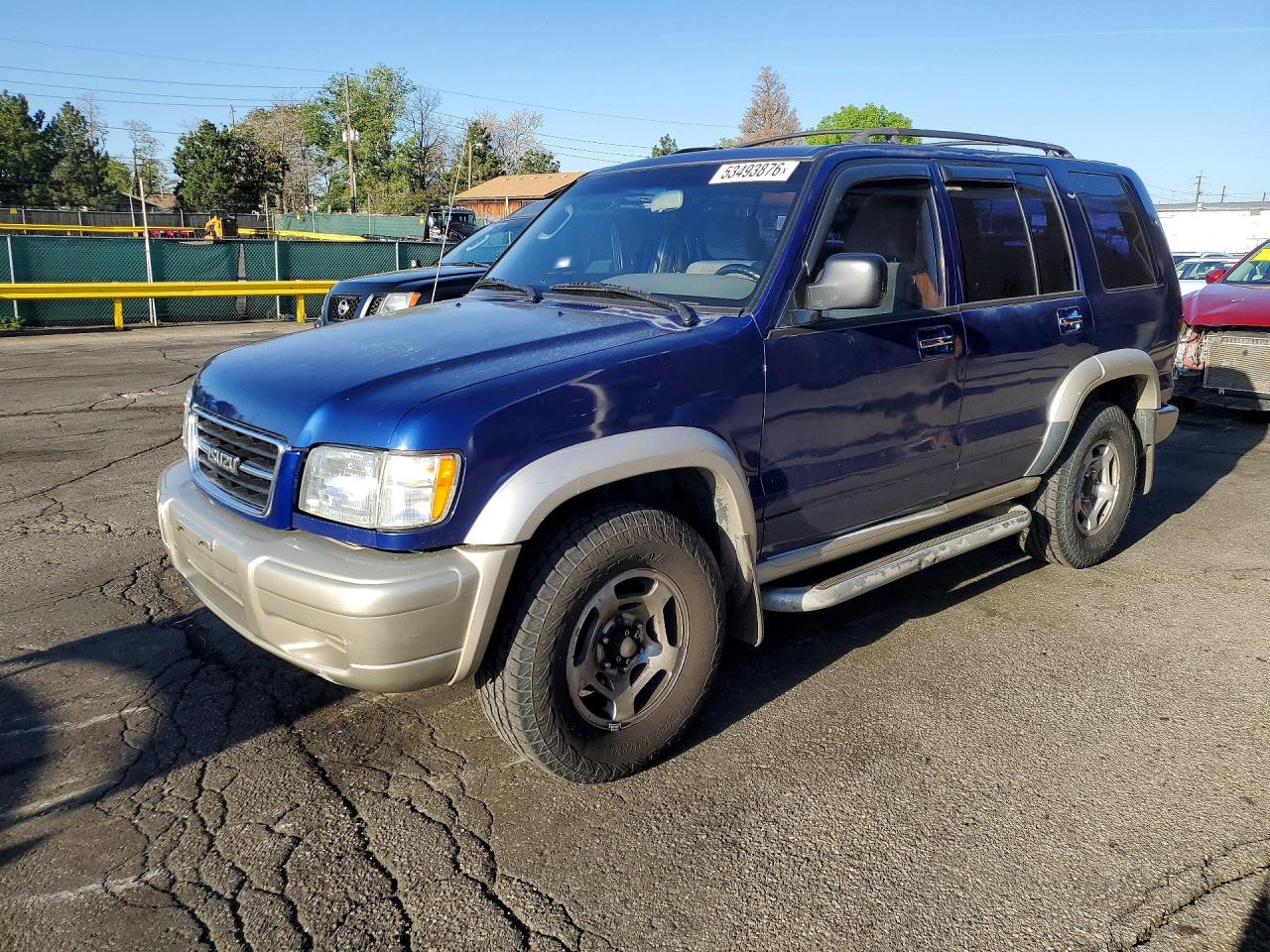 1998 Isuzu Trooper S, VIN JACDJ58X6W7912580 — Зад