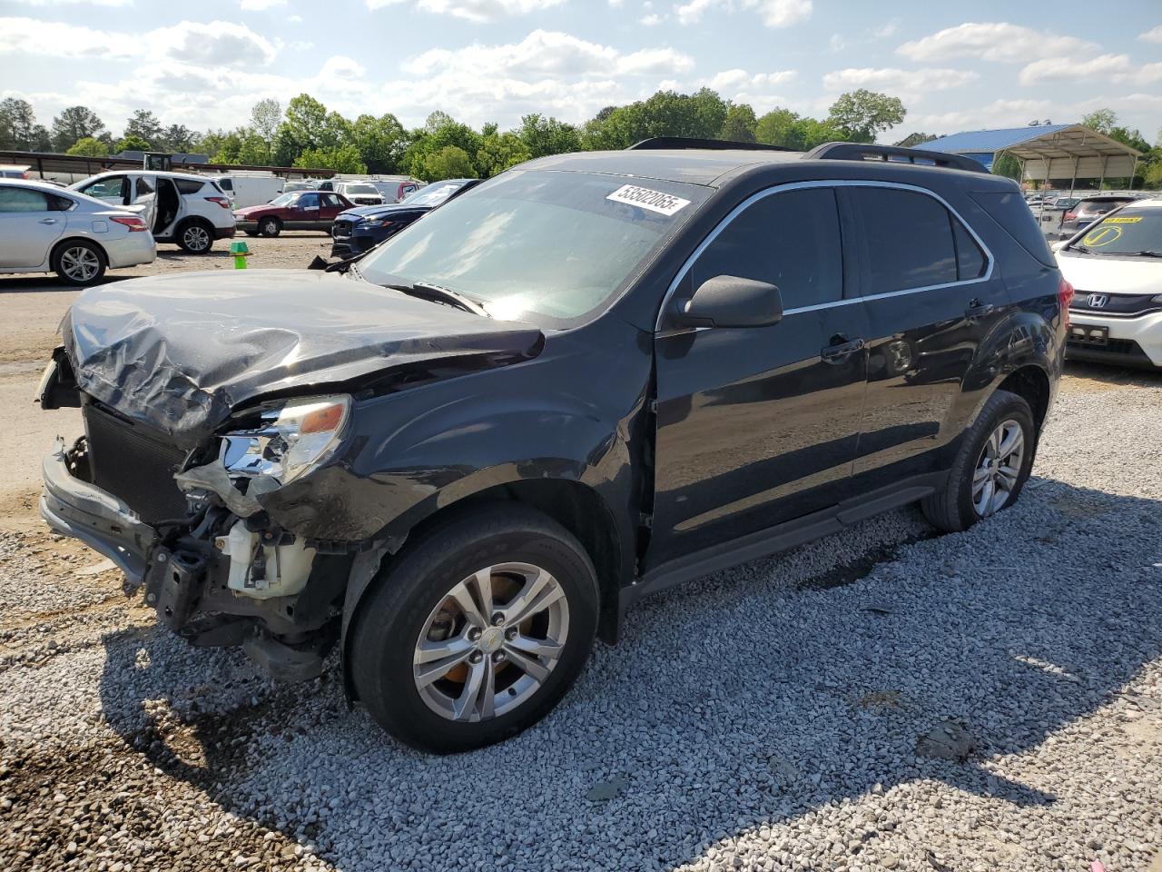 2014 Chevrolet Equinox LT, VIN 2GNALBEK3E6143855 — Front end