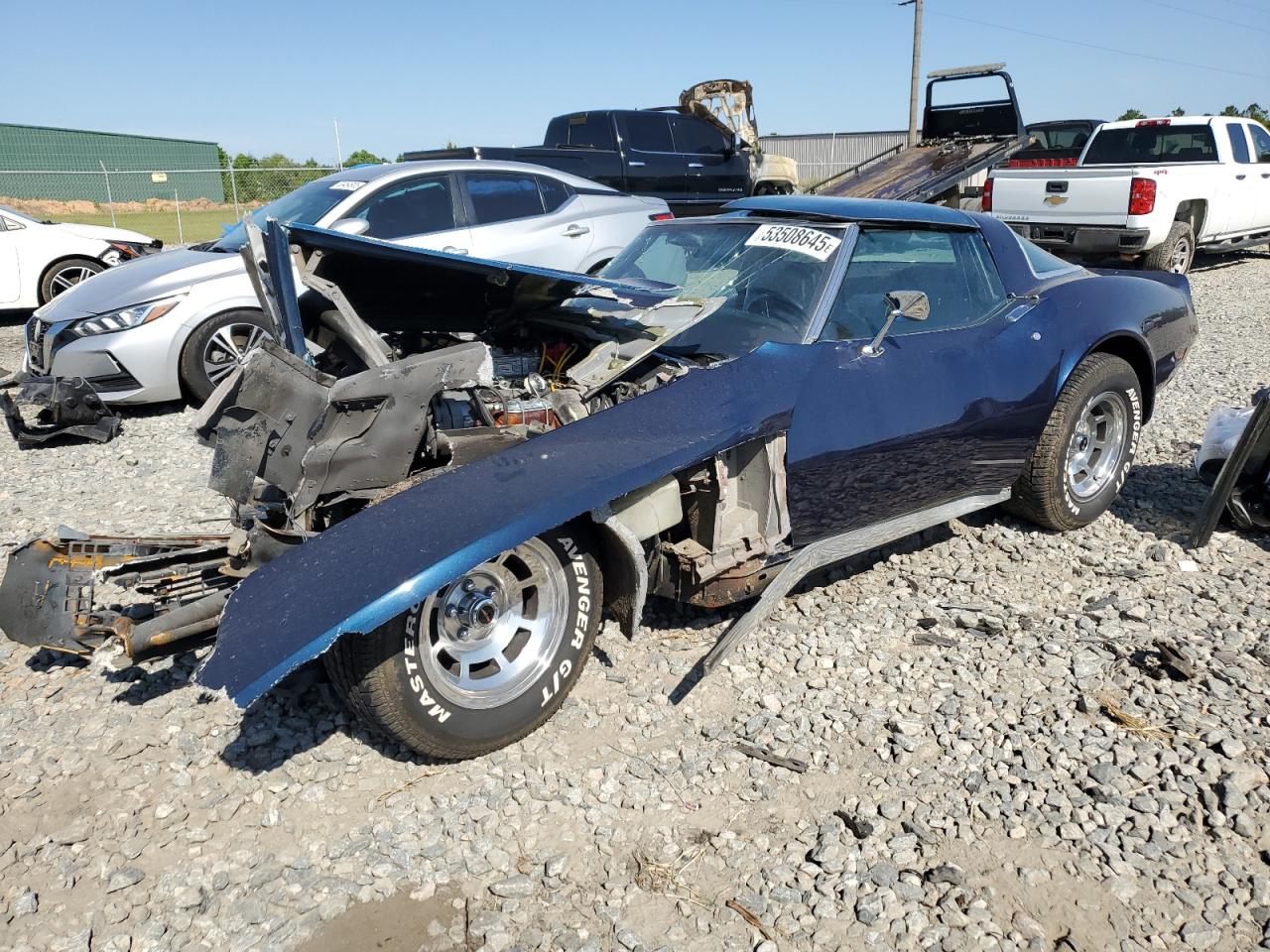 1980 Chevrolet Corvette, VIN 1Z878AS410765 — Front end