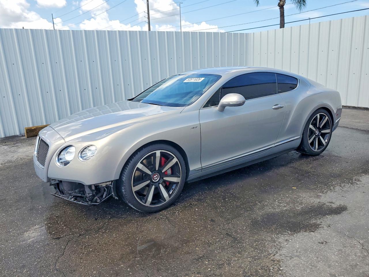 2015 Bentley Continental GT, VIN SCBFH7ZA2FC041831 — Front end