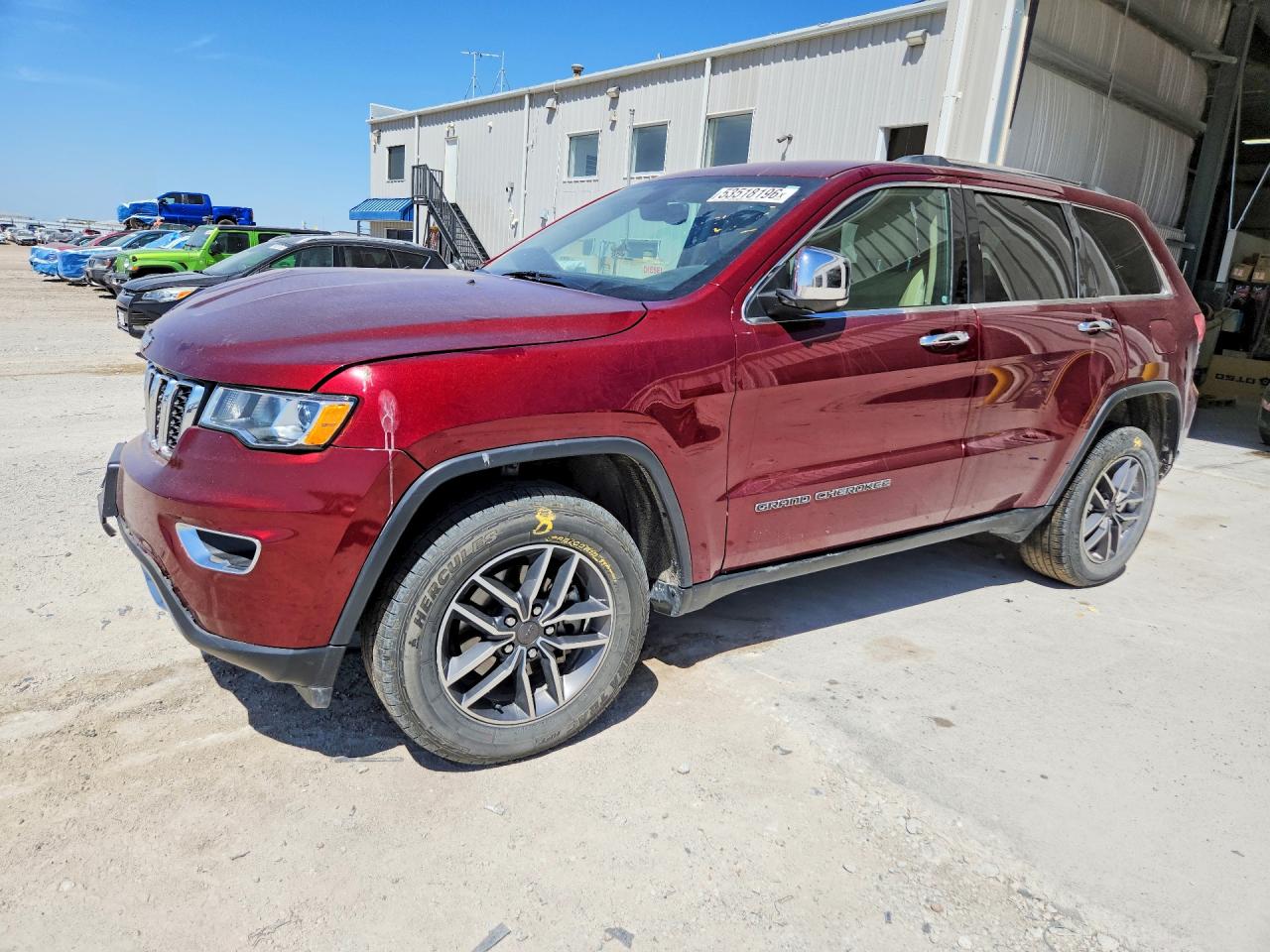 2019 Jeep Grand Cherokee Limited, VIN 1C4RJFBG0KC828794 — Front end