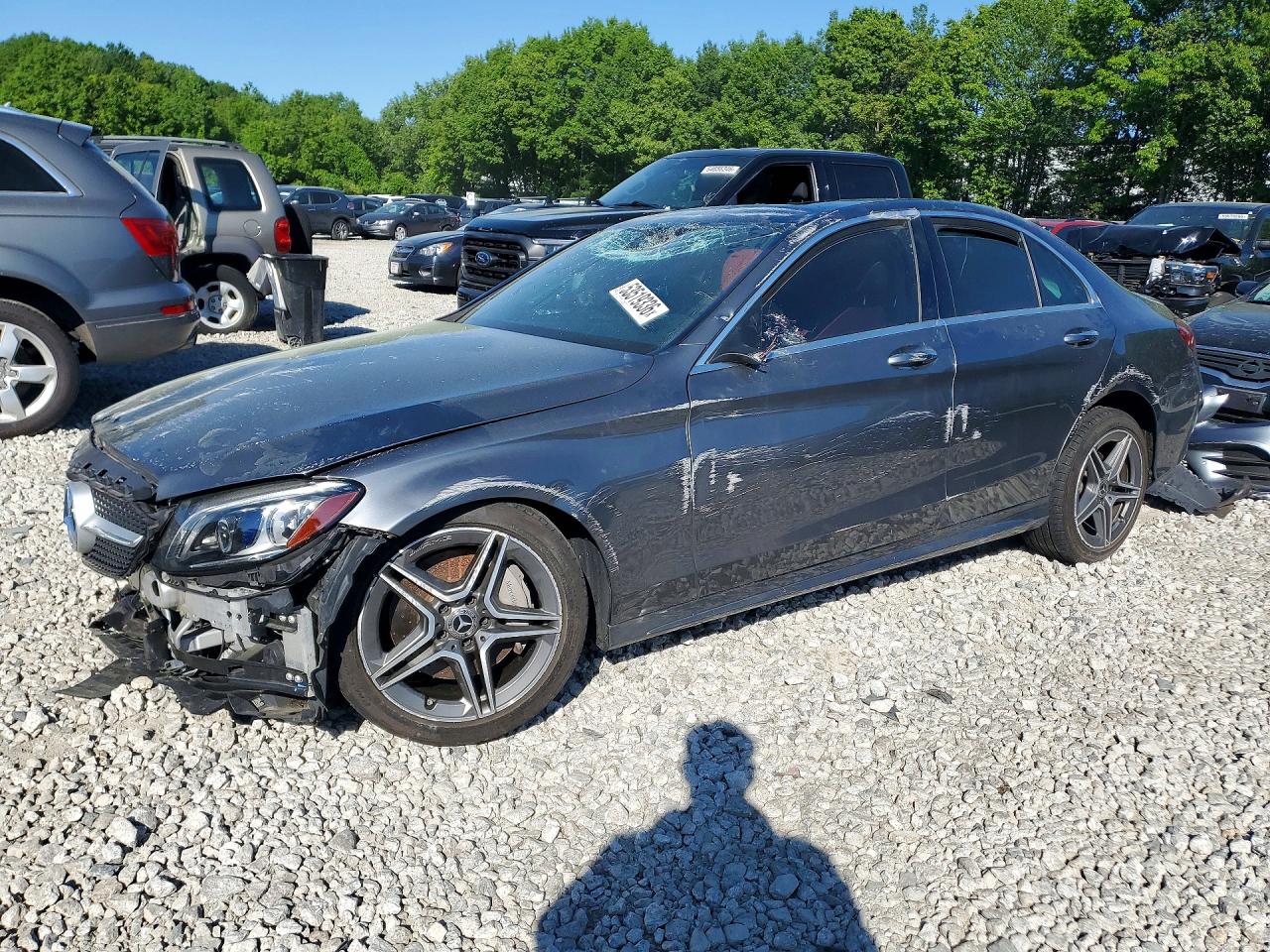 2020 Mercedes-Benz C 300, VIN WDDWF8EB0LR543470 — Rollover
