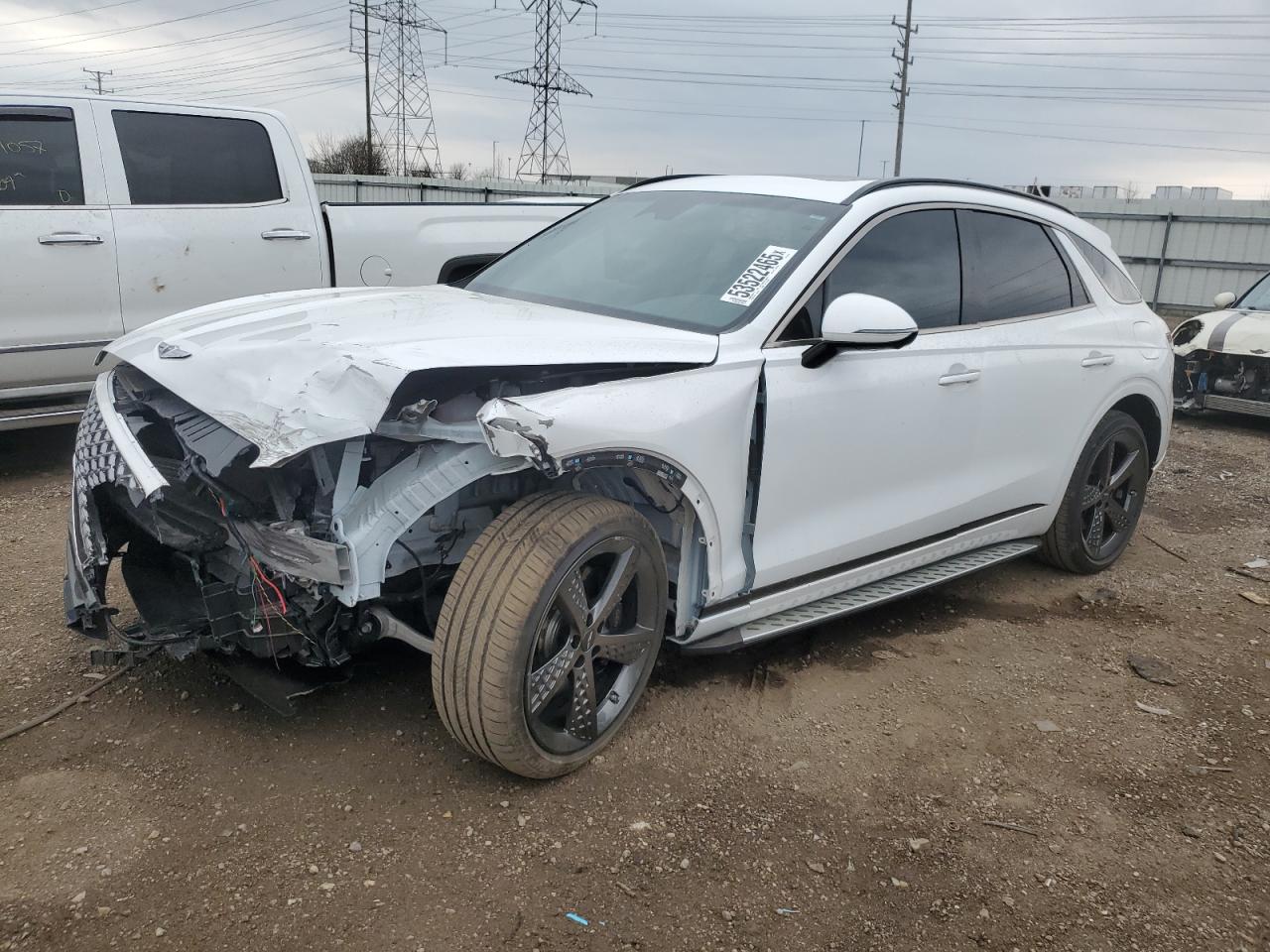 2024 Genesis GV70 2.5T, VIN 5NMMADTB5RH007493 — Front end