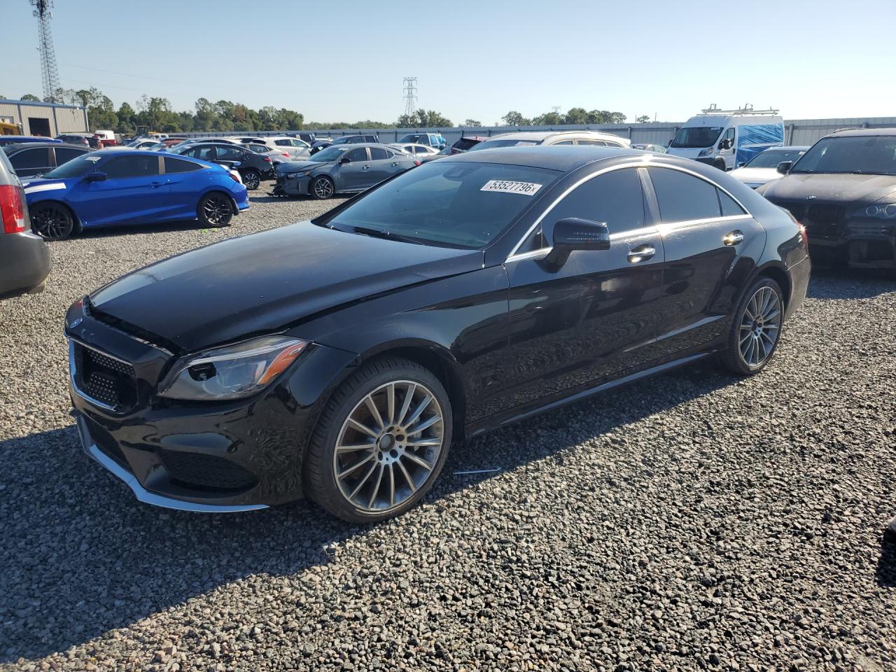 2016 Mercedes-Benz CLS 550, VIN WDDLJ7DB6GA173773 — Front end
