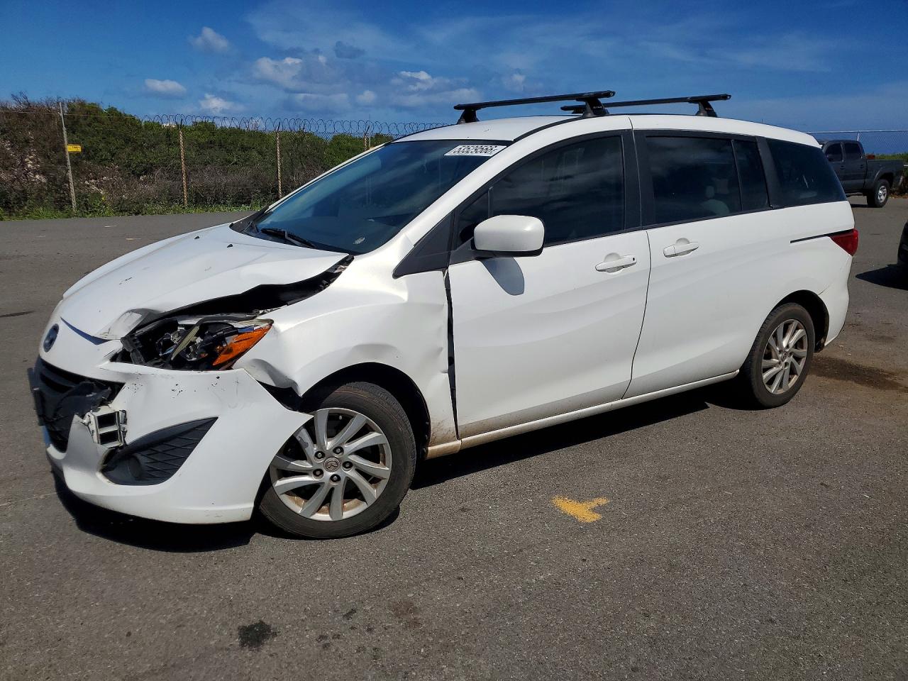 2012 Mazda 5 Sport, VIN JM1CW2BL4C0129670 — Front end
