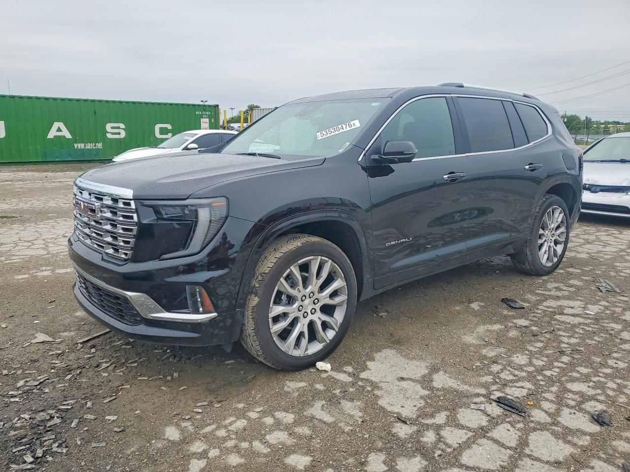 2025 GMC Acadia FWD Denali, VIN 1GKENLRS2SJ269938 — Rear end