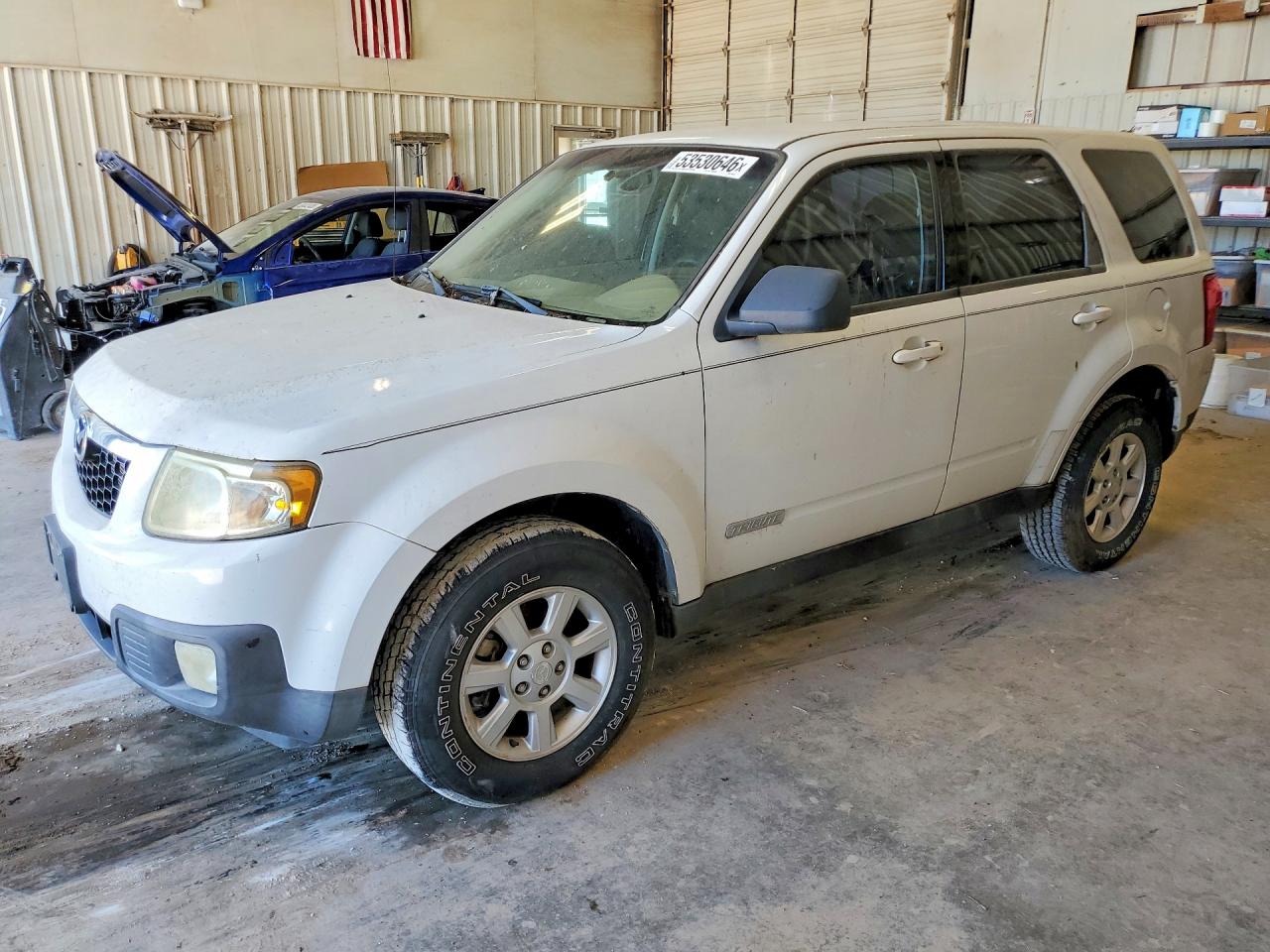 2008 Mazda Tribute Grand Touring, VIN 4F2CZ02Z58KM28547 — Hail