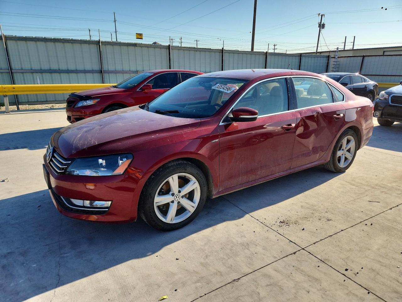 2015 Volkswagen Passat S, VIN 1VWAS7A37FC096746 — Hail