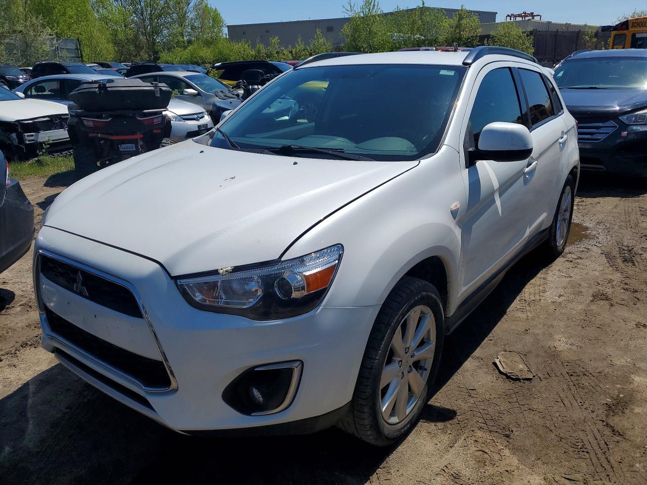 2015 Mitsubishi Outlander Sport SE, VIN 4A4AJ4AU2FE602803 — Side