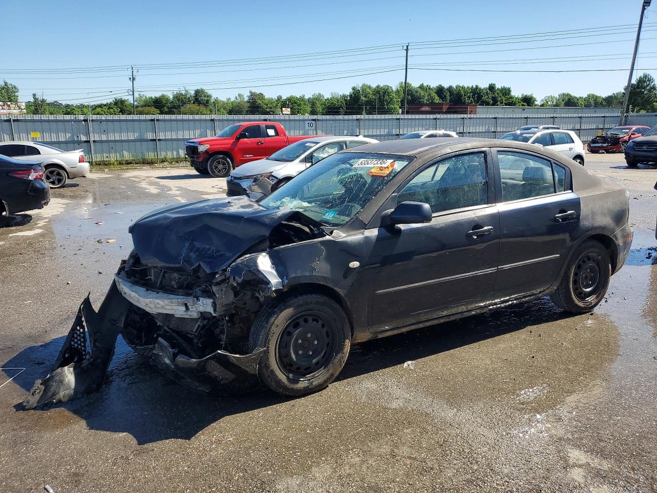 2007 Mazda 3 S Sport, VIN JM1BK124671718487 — Front end