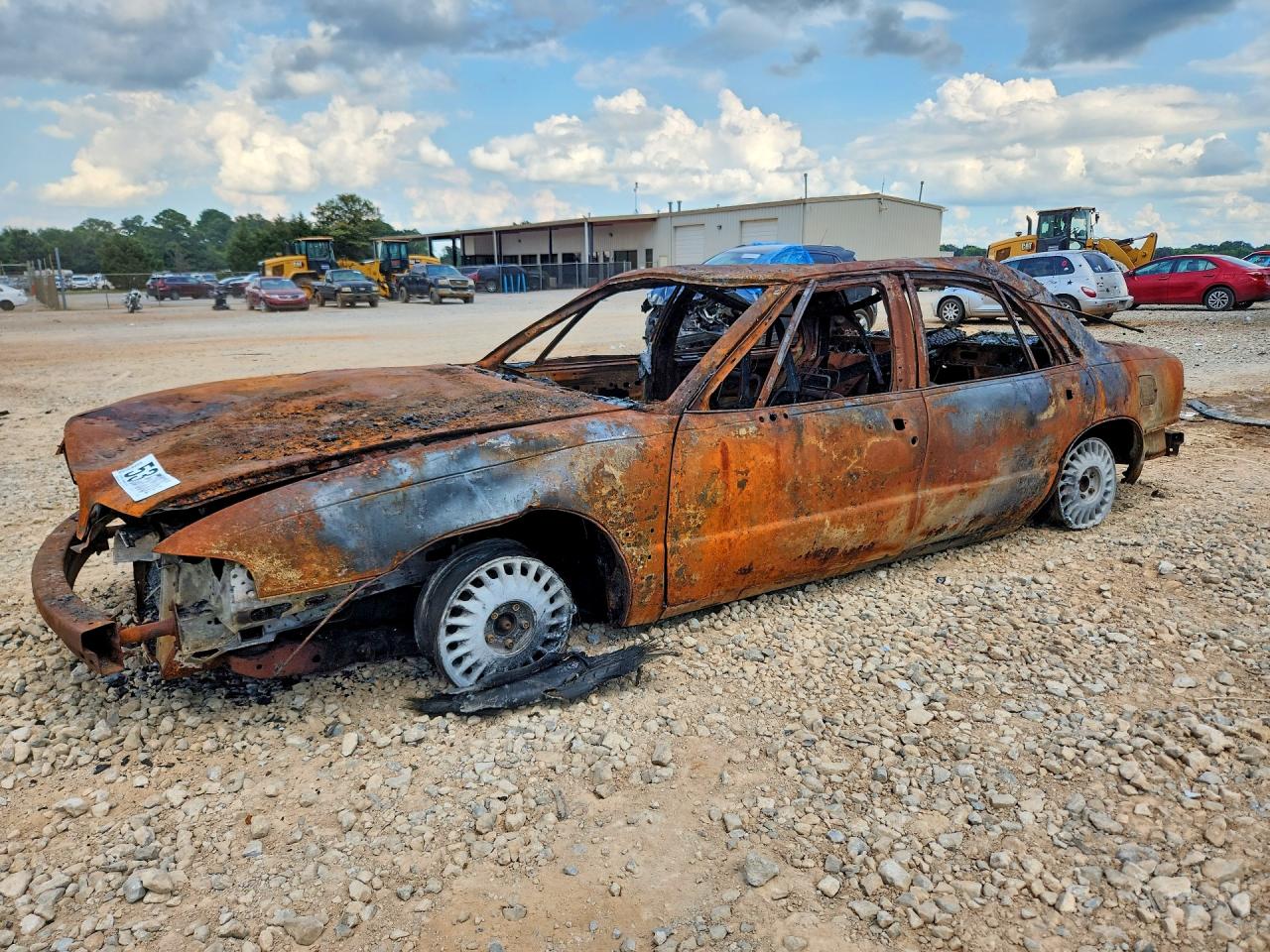 1999 Buick LeSabre Custom, VIN 1G4HP52KXXH455780 — Burn