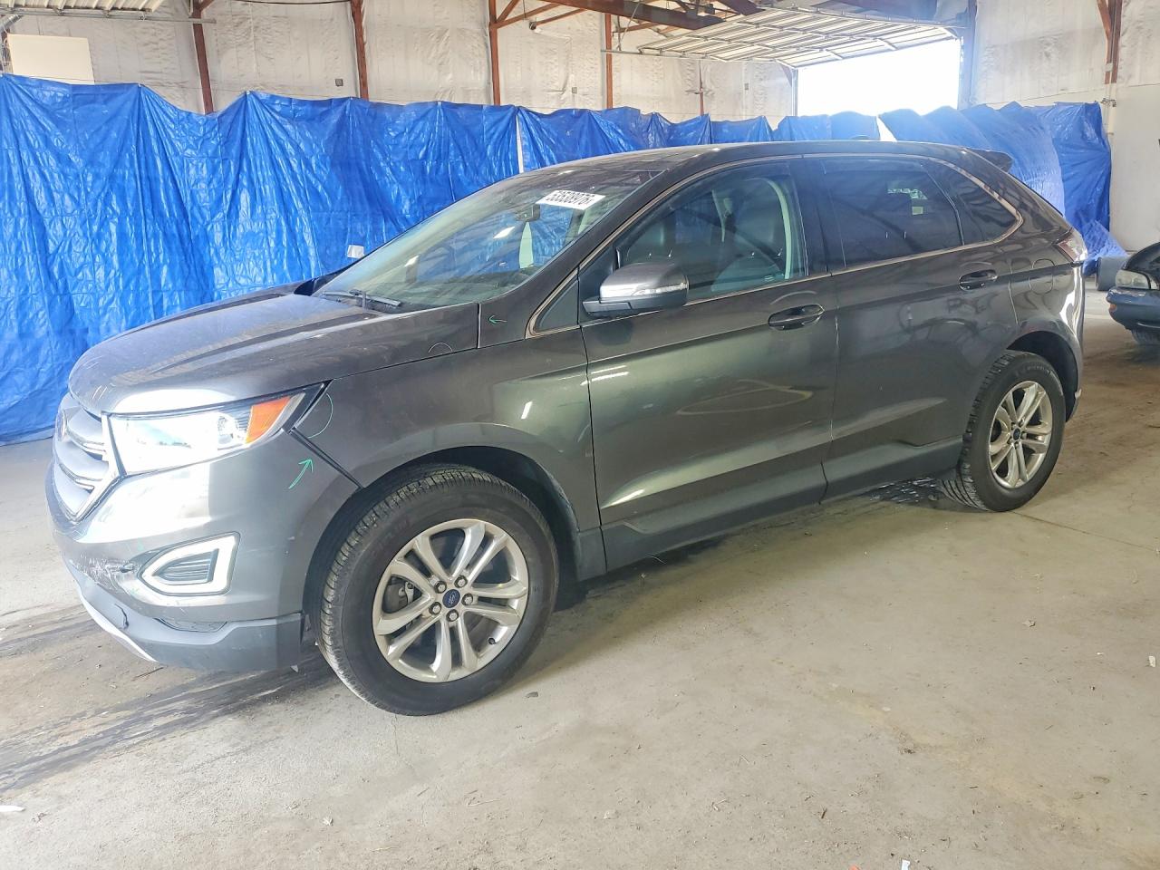 2017 Ford Edge SEL, VIN 2FMPK4J95HBB35364 — Front end