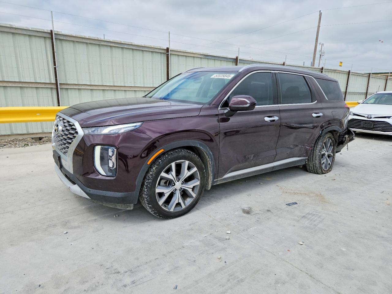 2020 Hyundai Palisade SEL, VIN KM8R44HE6LU170908 — Rear end